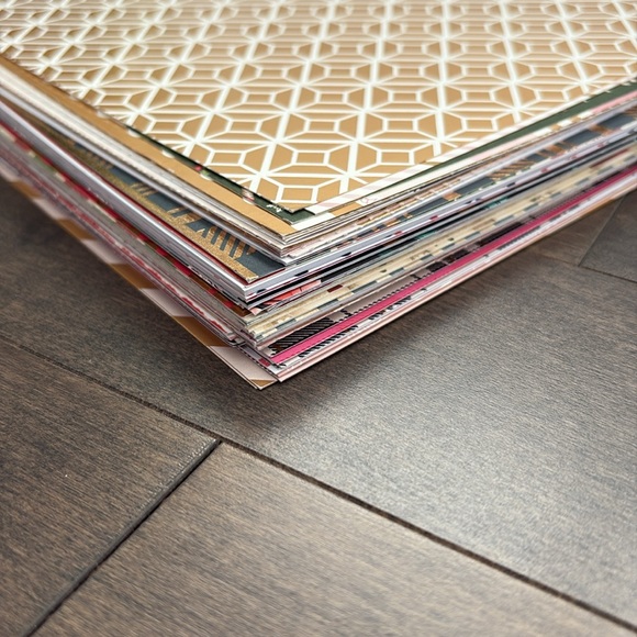 Scrapbook Paper Bundle, 12”x12” Craft Stationery School Card-Making Art Create - Picture 8 of 8